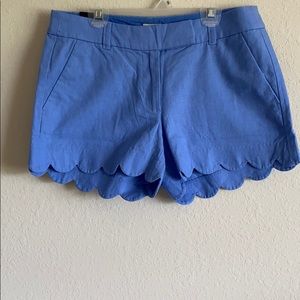 J. Crew Scalloped Shorts